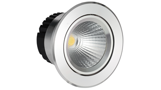 Spot LED downlight Trendy réf : HS-99201-10W-G